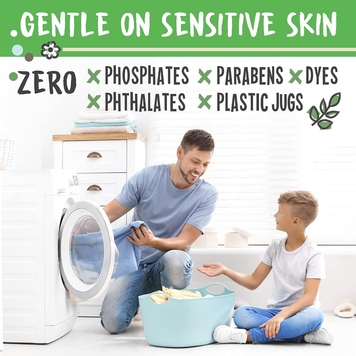 compatible with both hot and cold wash cycles