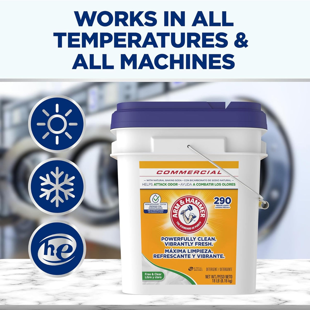 compatible with both standard and high-efficiency (he) washing machines