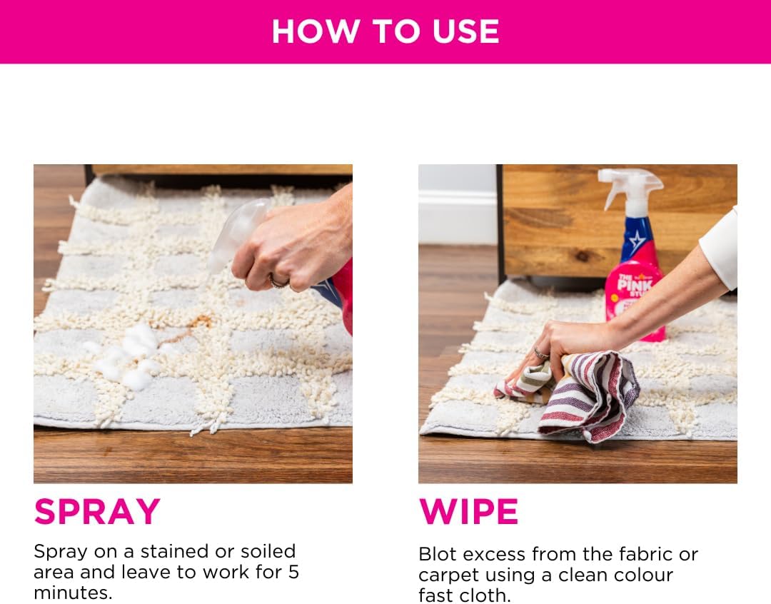compatible with carpet, upholstery, and other fabric surfaces