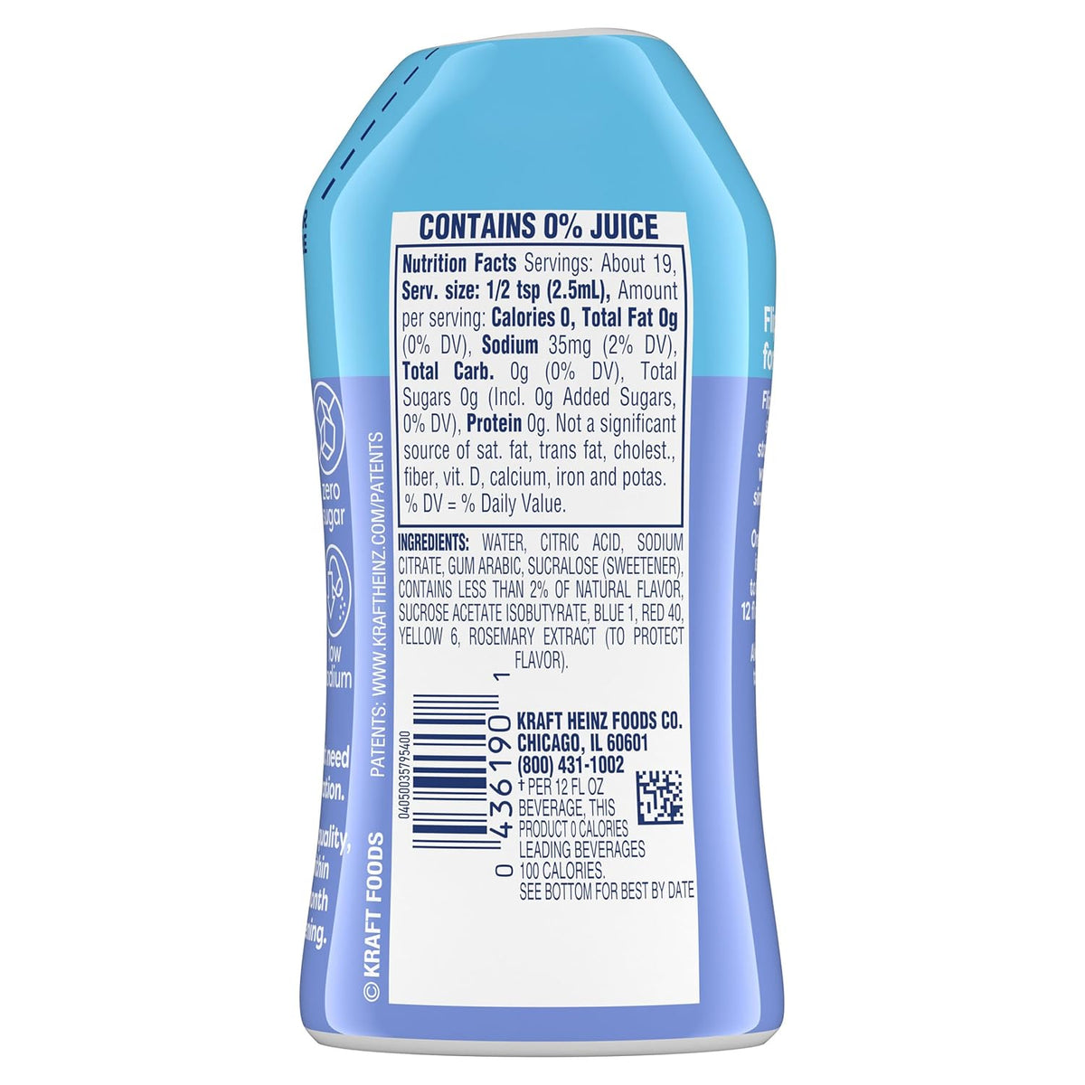 Concentrated Drink Mix Blackberry Lemonade – Quick Desk Bottle Flavoring for Busy Professionals
