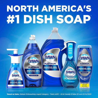 concentrated foam format that stretches one pump across a full sink of dishes
