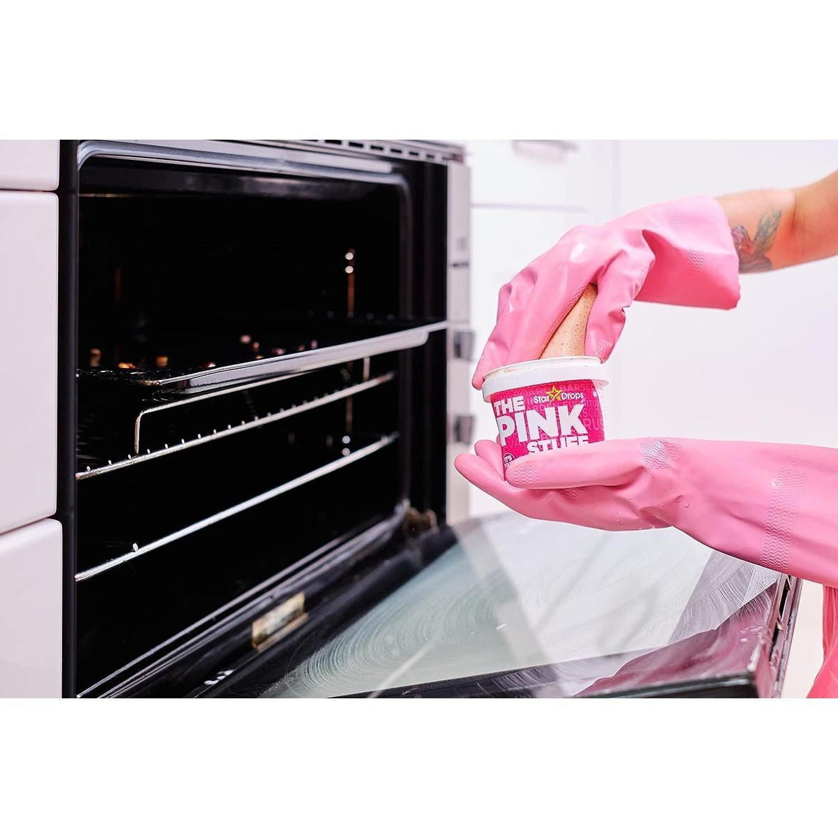 concentrated paste formula designed for long-lasting, multiple-use tubs
