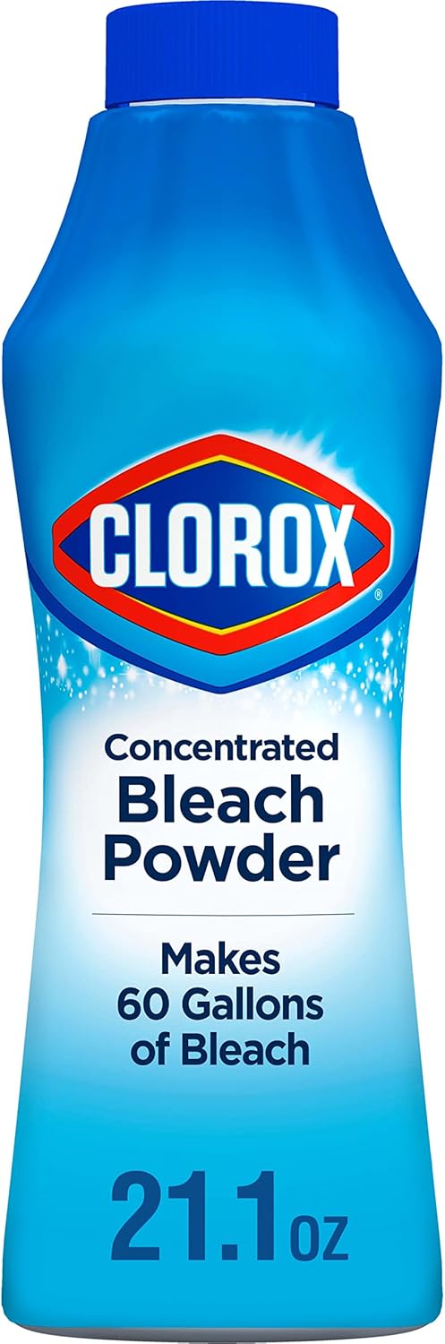 concentrated water-activated bleach powder that dissolves in cold water