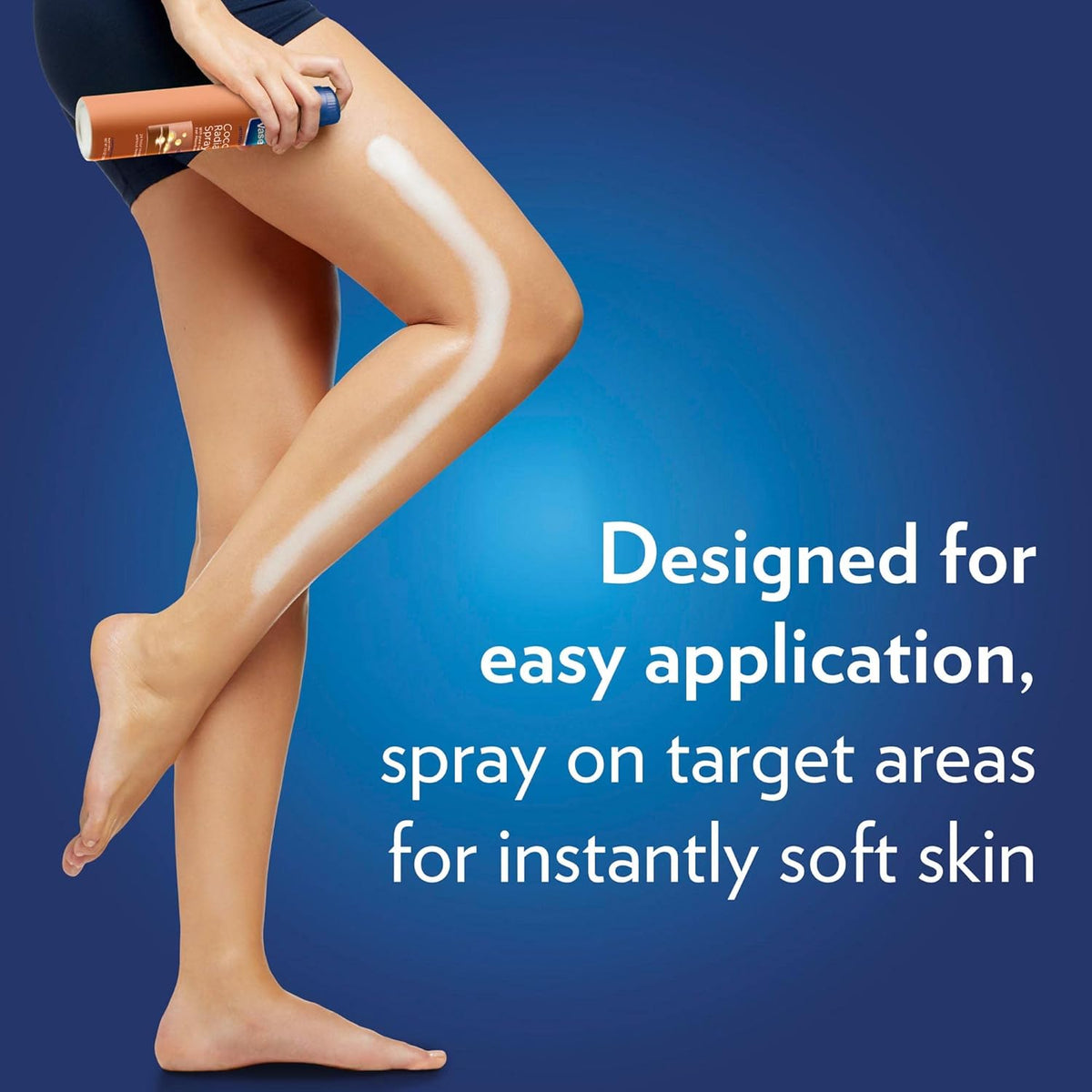 continuous spray format designed for quick, even application without rubbing