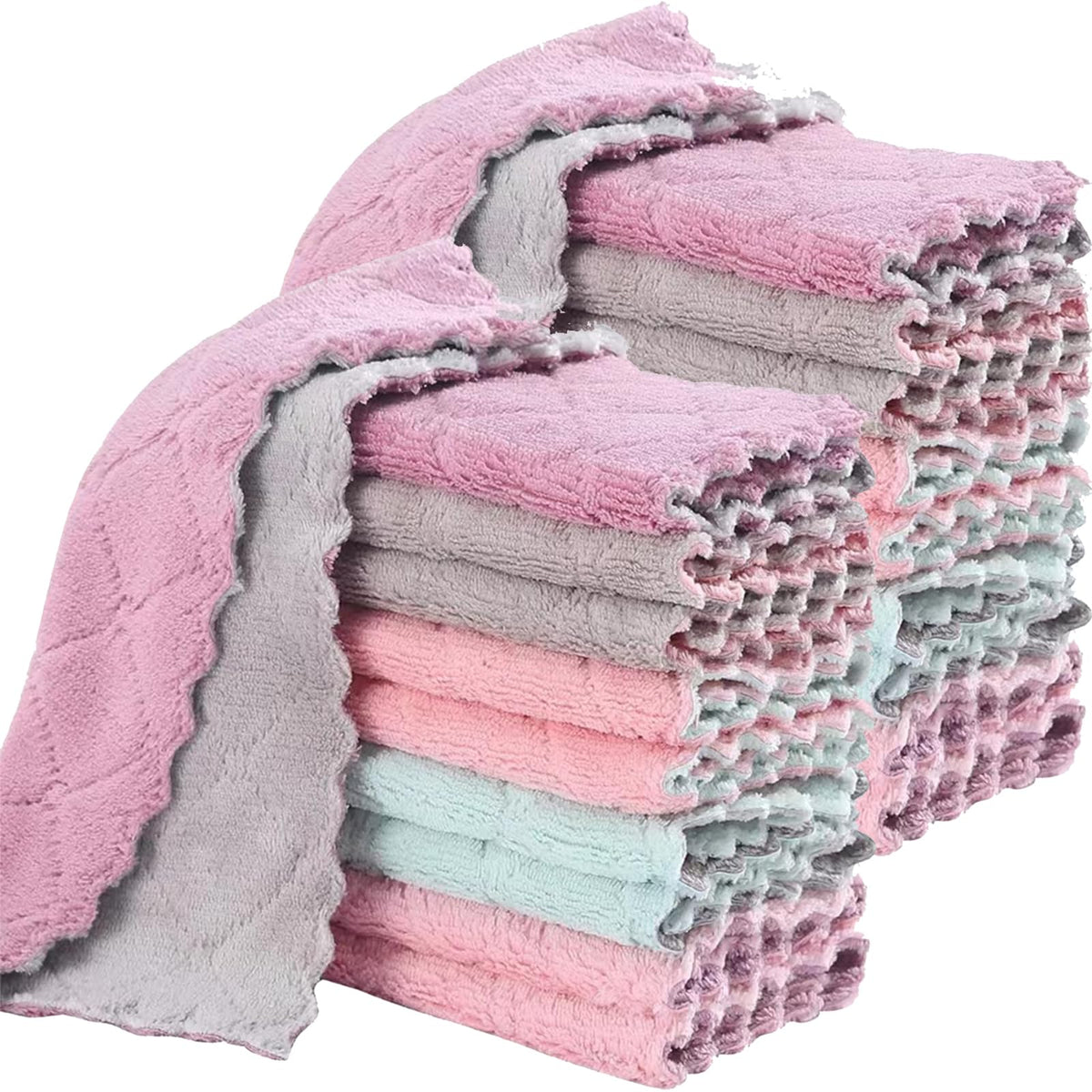 coral velvet microfiber construction