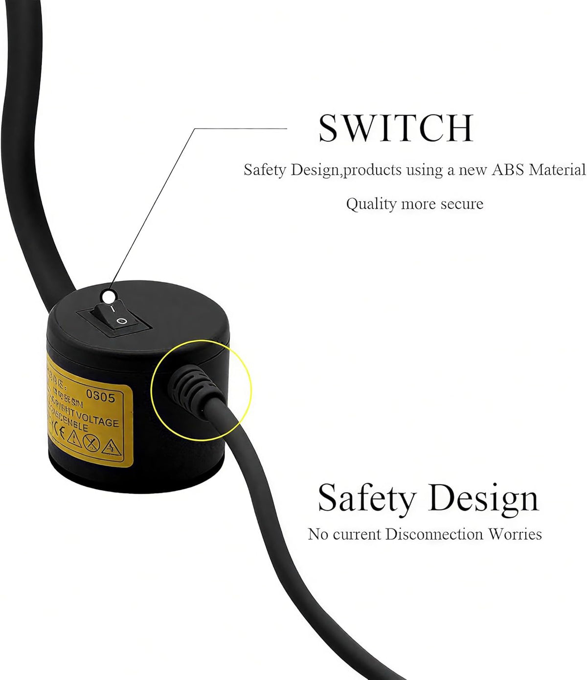 corded 4v power with 6w energy-efficient consumption