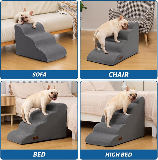 corduroy fabric outer cover for paw friction and traction