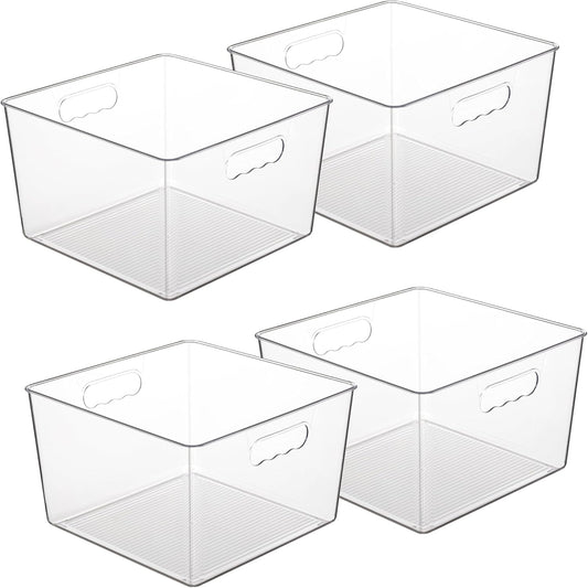 crystal-clear bpa-free polyethylene body for at-a-glance content visibility