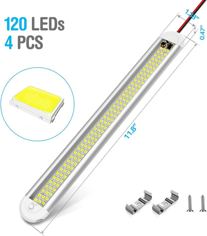 CT CAPETRONIX 12V LED Light Bar – Bright 5000K Task Light for Mobile Workshop and Garage Workspace
