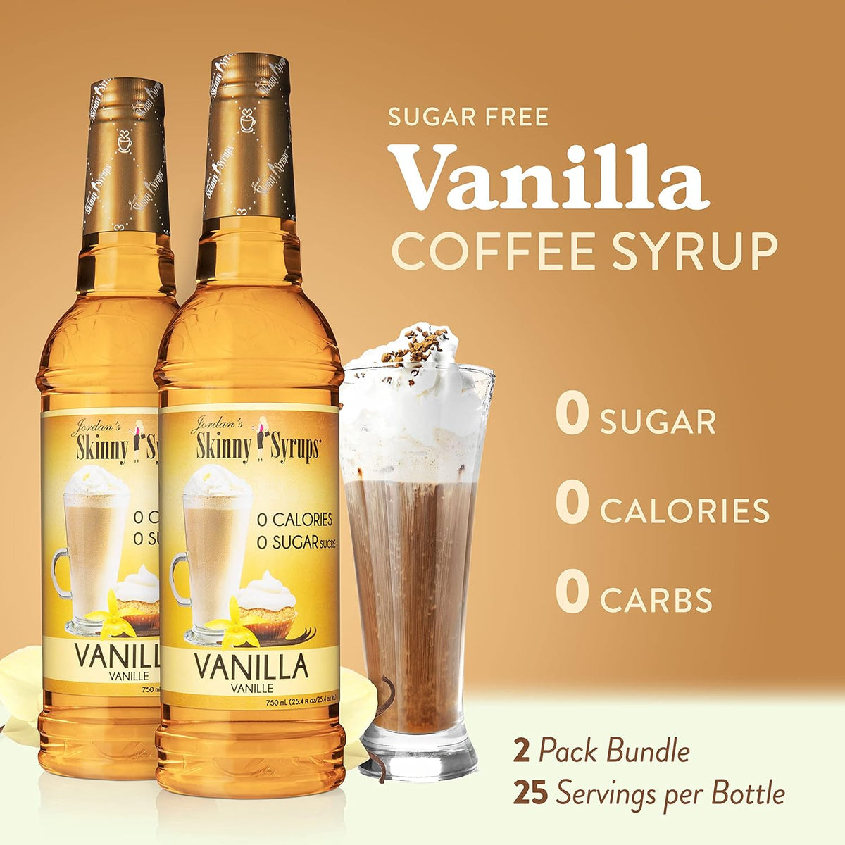 customizable sweetness via 1-tablespoon serving recommendation