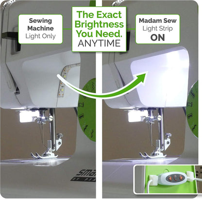 cuttable/resizable to fit long-arm and short-arm sewing or quilting machines