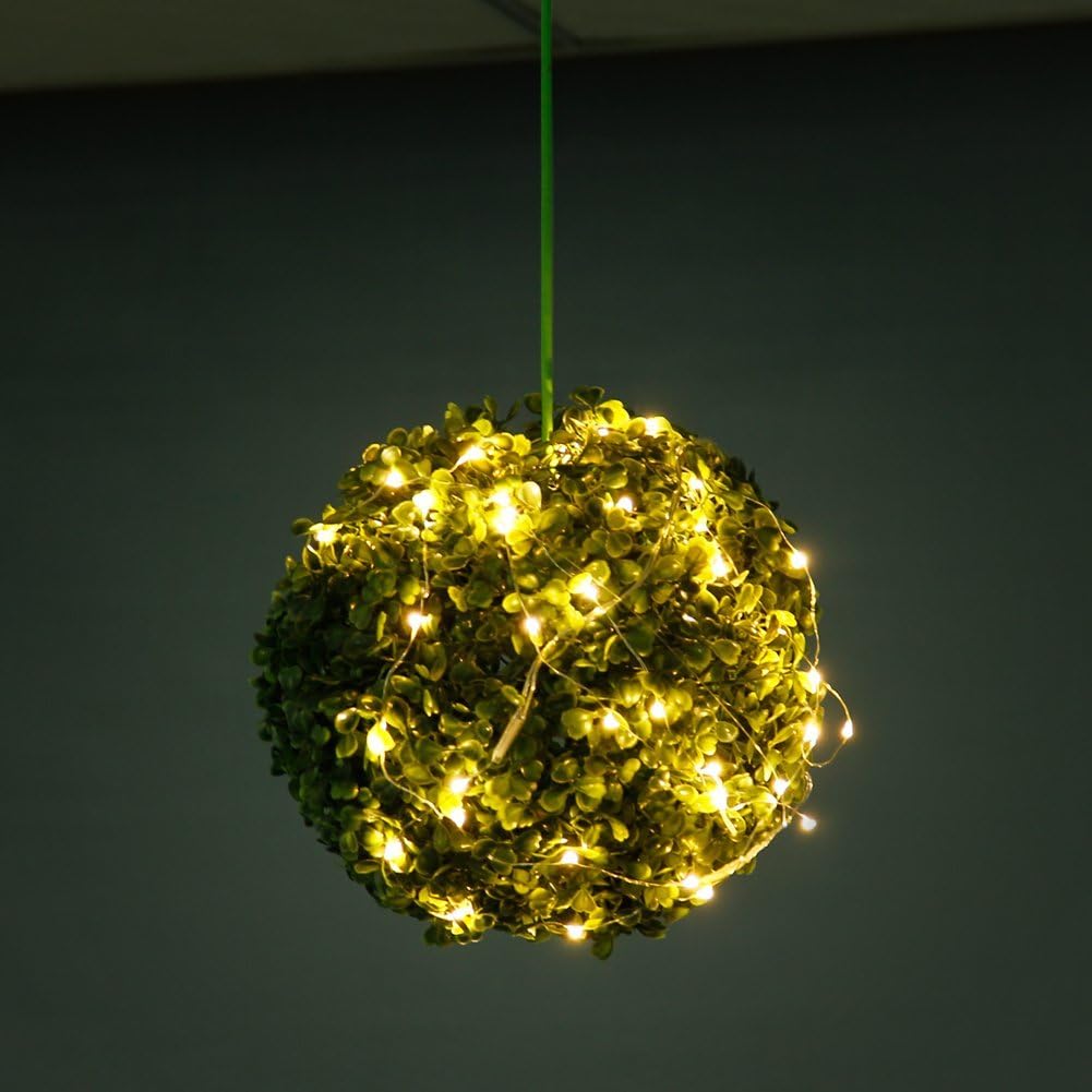 CYLAPEX 6 Pack Flameless Warm White Fairy Lights Battery Operated 7ft 20 LEDs Safe No Flame Alternative to Candles for Bedroom and Home