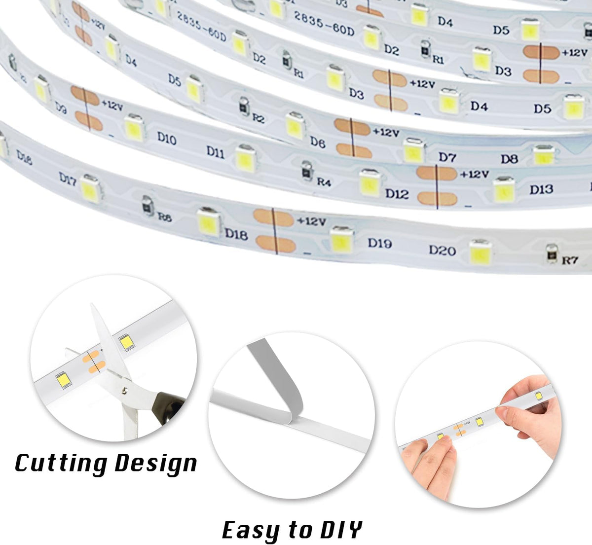 dalattin LED Strip Lights – Thoughtful Housewarming Gift for Her, Dimmable Bedroom Decor