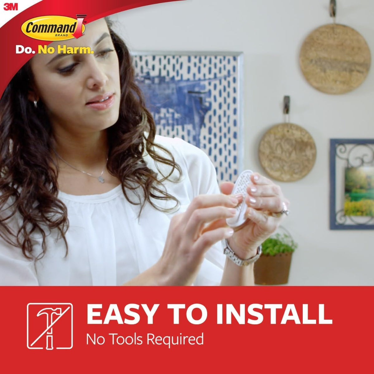 damage-free removal with no holes, marks, or sticky residue