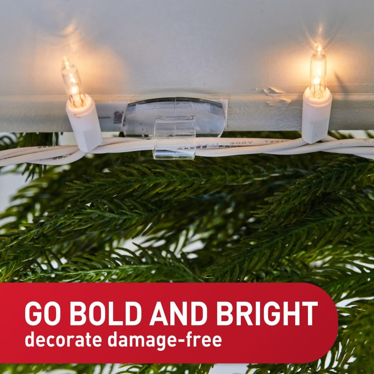 damage-free stretch-release removal that pulls straight down without surface harm