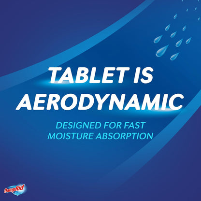 DampRid Moisture Absorber Drop-In Tablets – Off-Grid Dehumidifier Refills for Stored RV and Boat