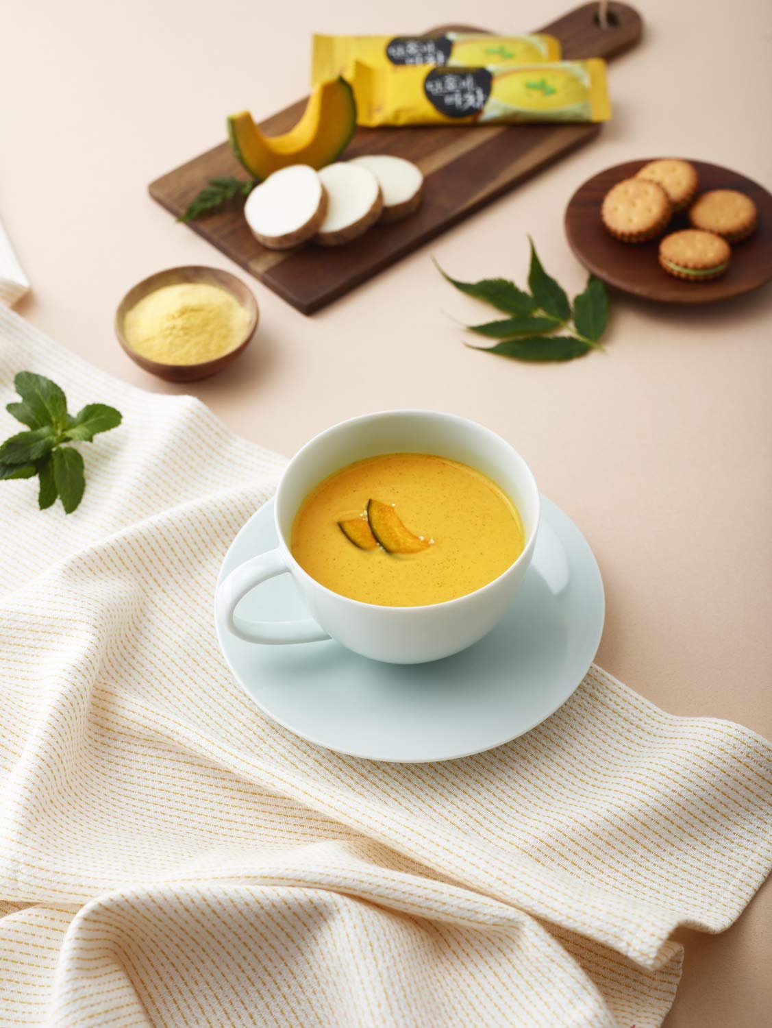 Damtuh Misugaru Pumpkin Yam Instant Drink – Calming Self-Care Beverage for Evening Wind-Down