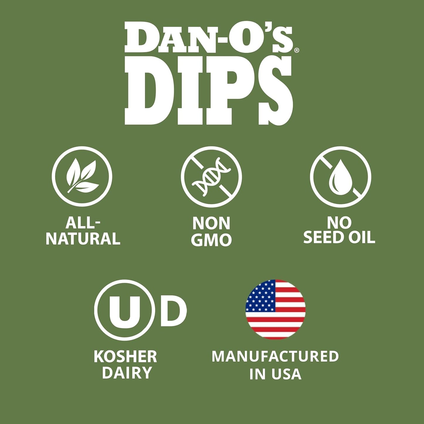 Dan-O's Dips Variety Pack – Portable Dip Mixes for Backyard Cookouts and Patio Parties