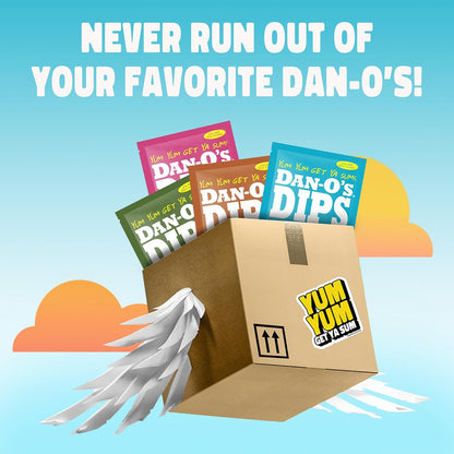 Dan-O's Dips Variety Pack – Portable Dip Mixes for Backyard Cookouts and Patio Parties