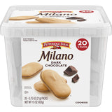 Pepperidge Farm Milano Dark Chocolate Cookies – Portion-Controlled Self-Care Treat for Mindful Snacking, 20 Single-Serve Packs