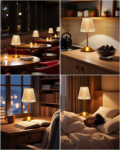 Dask Lamp 3500mAh Rechargeable LED Lamp – Modern Decor Piece for Kitchen Island and Dining Room Centerpiece