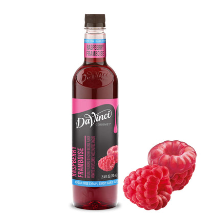 DaVinci Gourmet Sugar-Free Raspberry Syrup, 25.4 Fluid Ounces (Pack of 1)