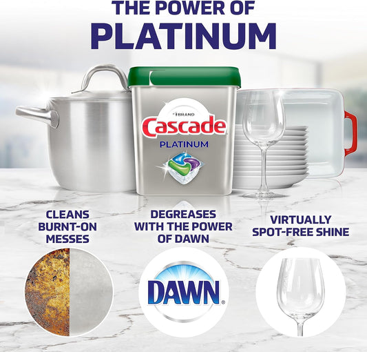 dawn-powered grease-cutting formula for tough, stuck-on messes