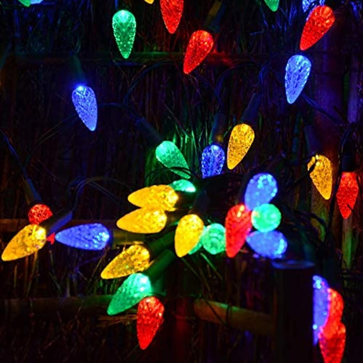 Dazzle Bright C6 Fairy Lights – Bedroom Aesthetic with 8 Modes and Timer for Mantel Styling