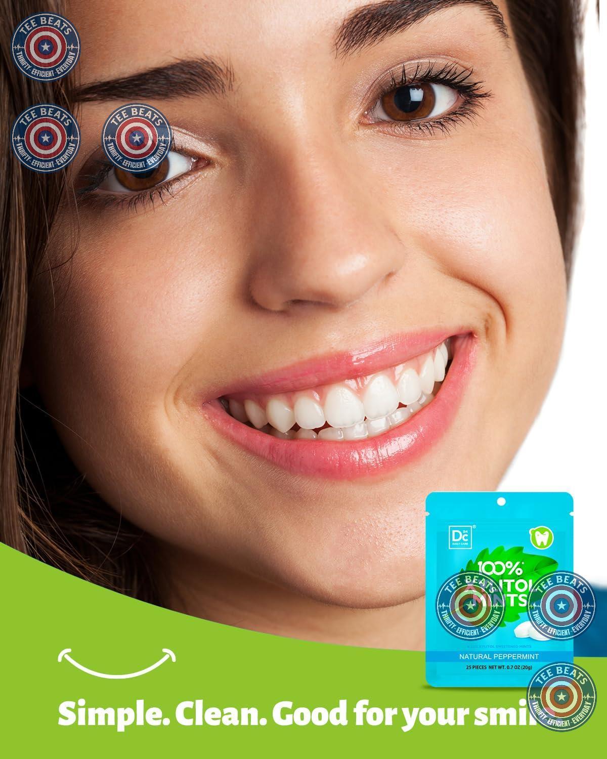 DC24 DAILY CARE Peppermint Mints – Mindful Post-Meal Freshener for Health-Conscious Wellness Routines