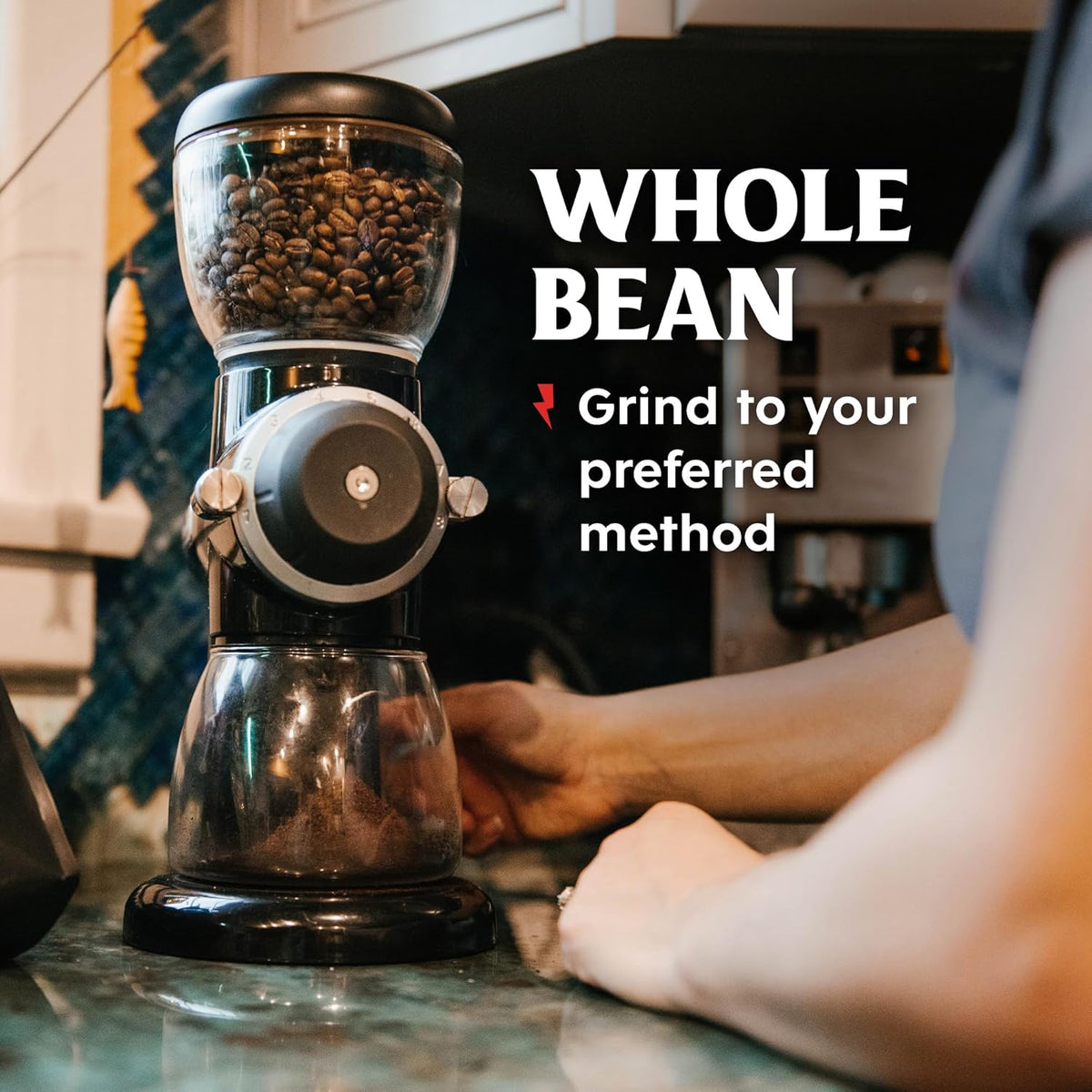 Death Wish Coffee Fair Trade Dark Roast — Break Room Energy Boost for Back-to-Back Meetings, 16 oz