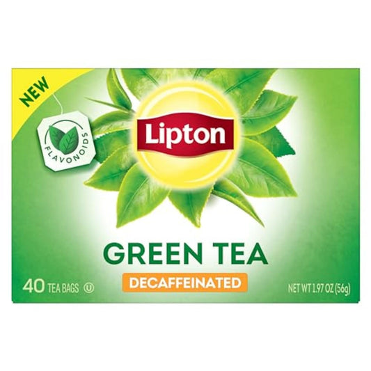 decaffeinated green tea blend with delicate smooth taste and mellow woody aroma