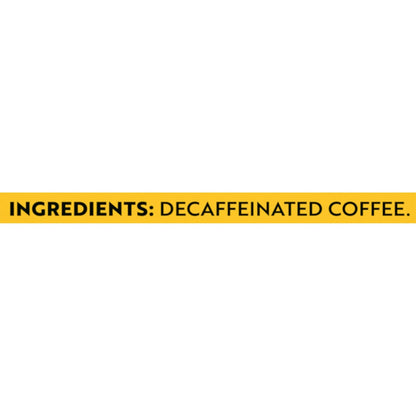 decaffeinated medium roast ground coffee, ready for any drip or pour-over maker