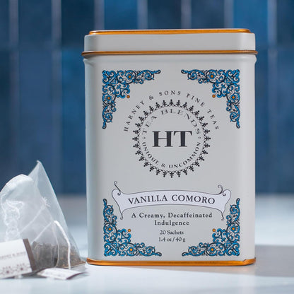 decorative resealable tin container