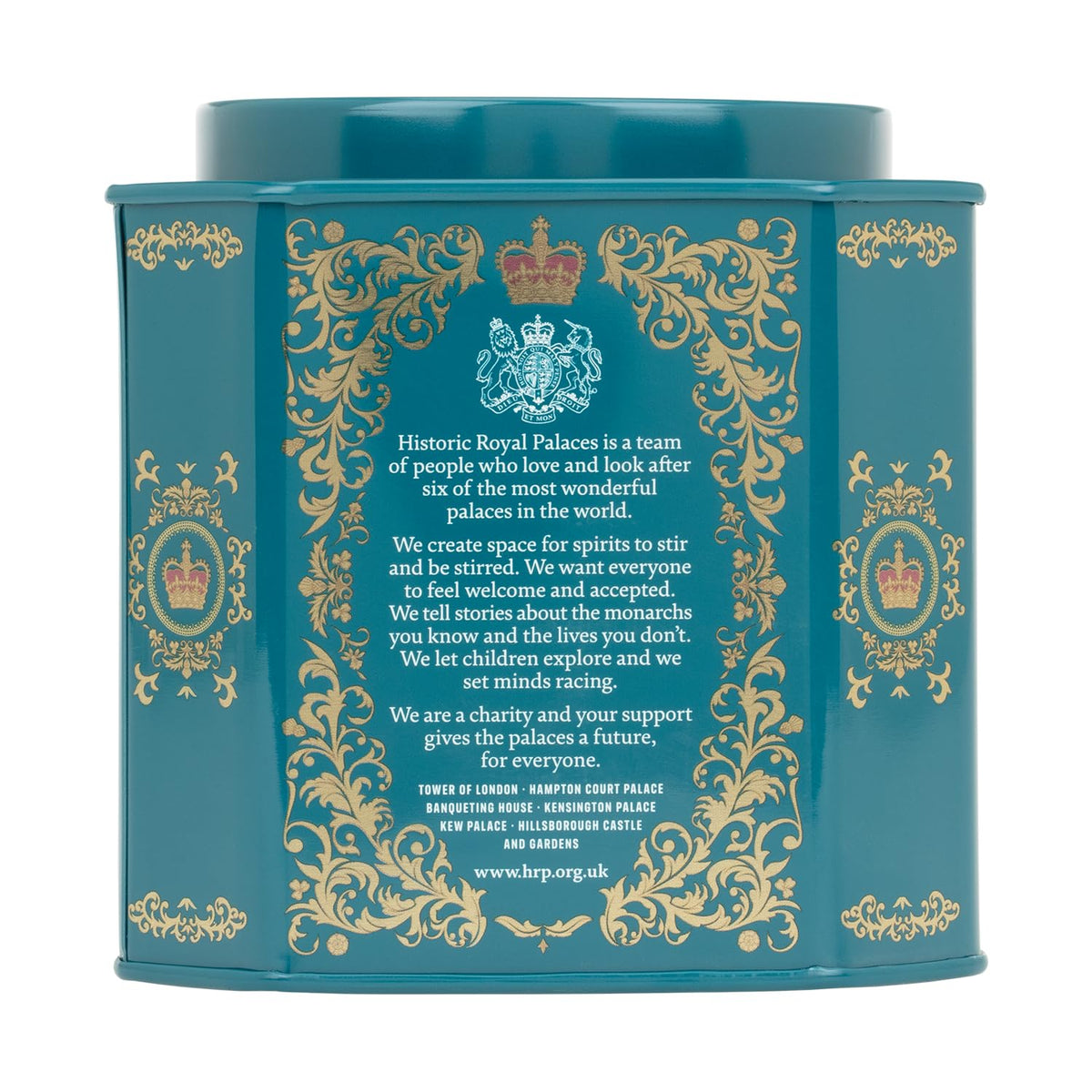 decorative reusable tin from the historic royal palaces collection (design varies by variant)
