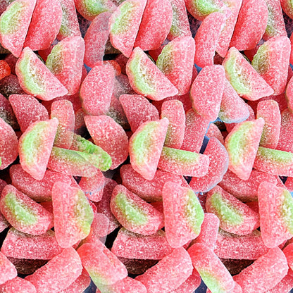 decorative watermelon slice candy shape