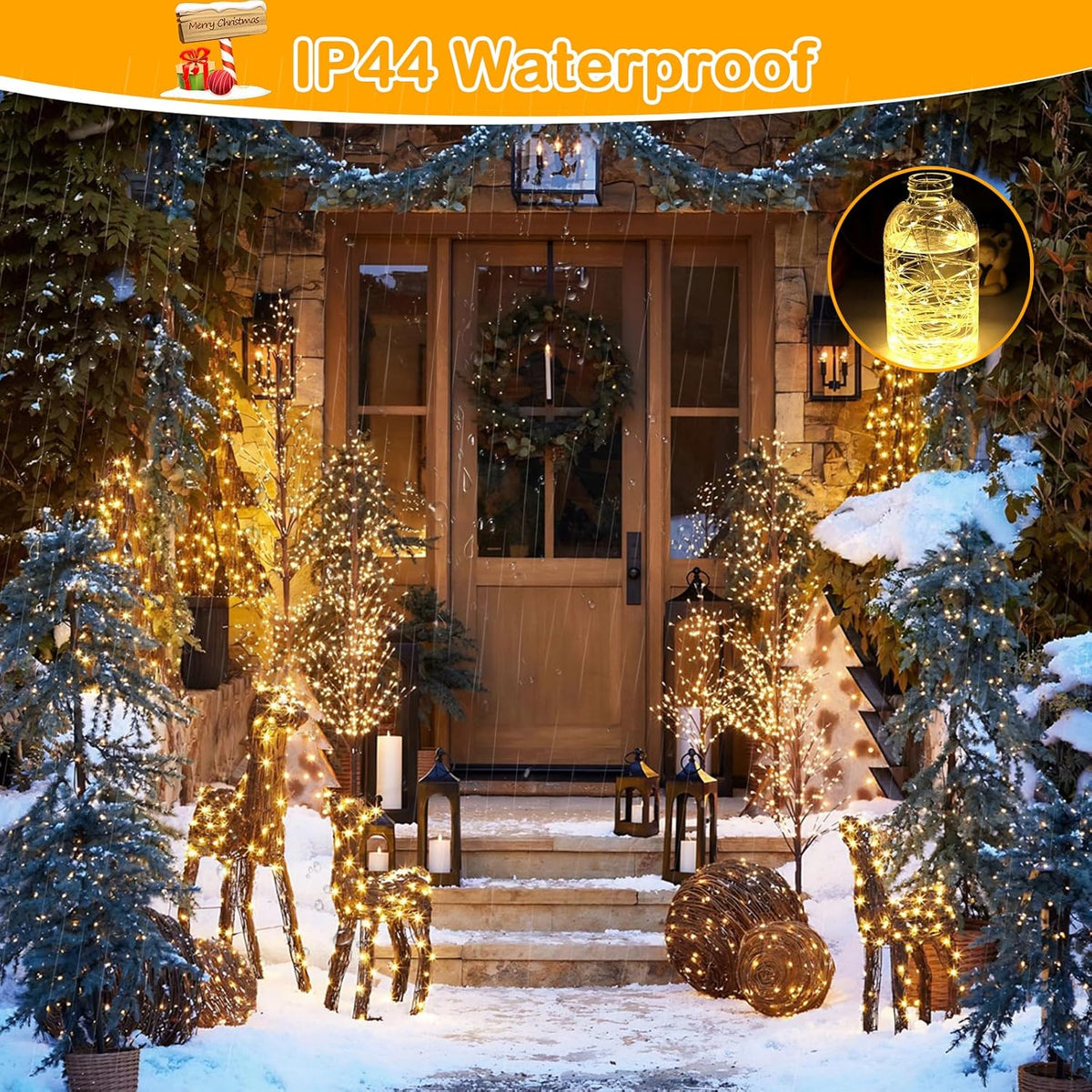 Decute 164FT Starry String Lights – Thoughtful Housewarming & Birthday Gift for Her, Cozy Bedroom Ambiance