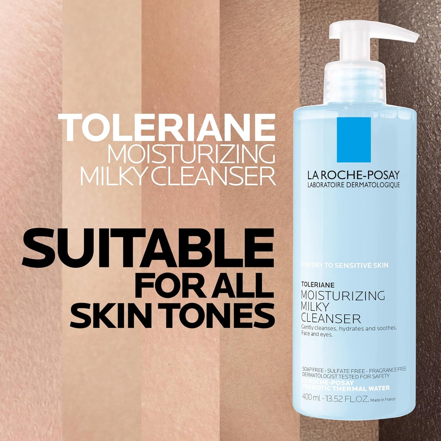 dermatologist-tested for sensitive and allergy-prone skin
