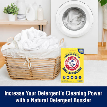 detergent-boosting action that improves stain removal by up to 15% on mustard and blood