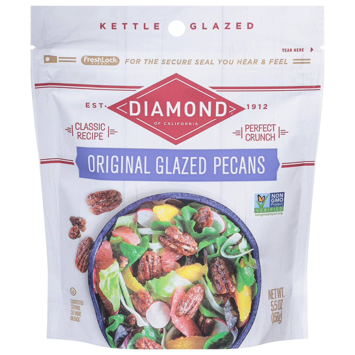 Diamond of California Original Glazed Pecans, 5.5 oz