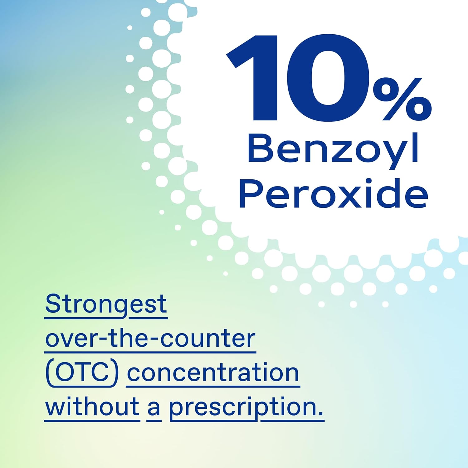 Differin 10% Benzoyl Peroxide Face Wash – Family Bathroom Cleanser for Teen Acne-Prone Skin