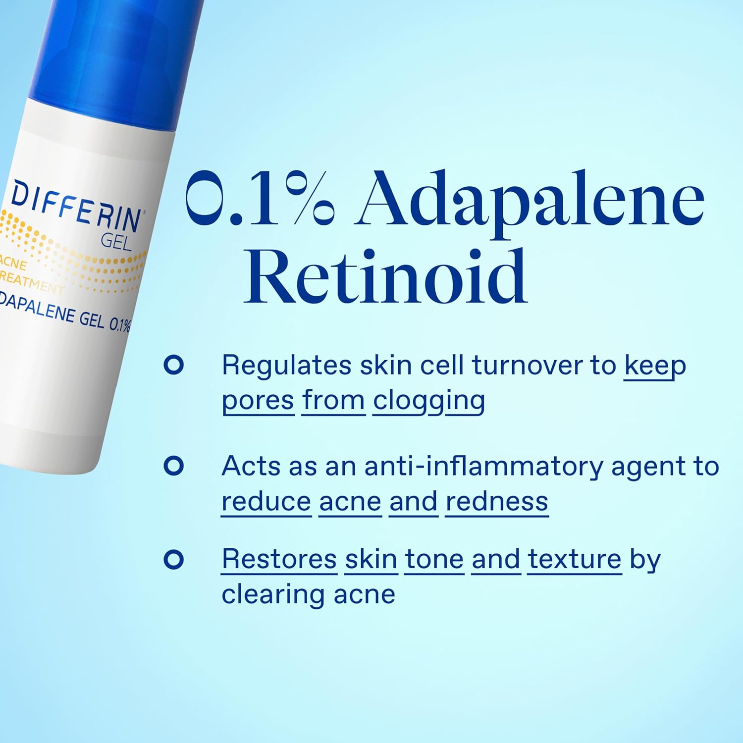 Differin Acne Treatment Gel – Focused Skincare Ritual for Work-From-Home Clarity & Confidence