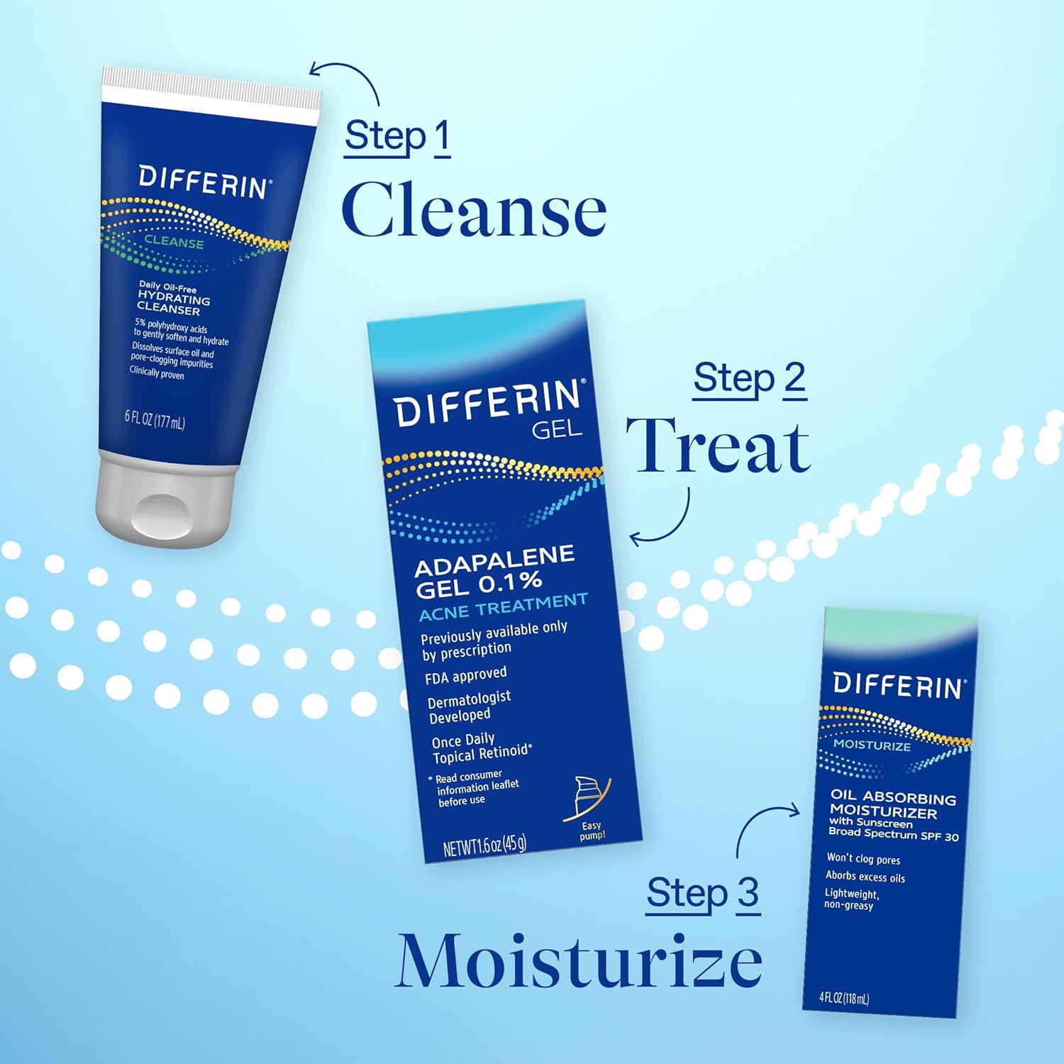 Differin Acne Treatment Gel – Focused Skincare Ritual for Work-From-Home Clarity & Confidence