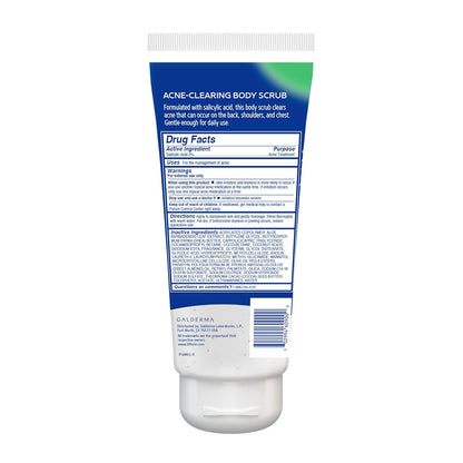Differin Body Scrub with Salicylic Acid – Daily Shower Self-Care Ritual for Clearer Back and Shoulders