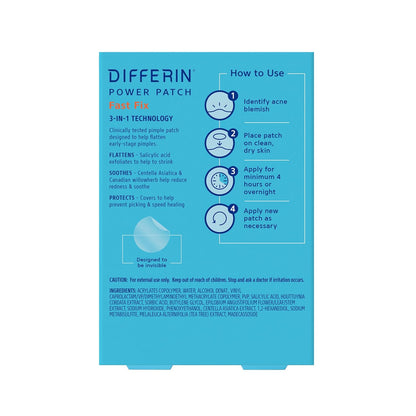 Differin Pimple Patches – Home Office Skincare, Discreet Treatment During 8-Hour Workdays
