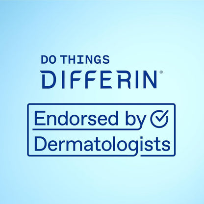 Differin Prescription-Strength Retinoid Gel – Premium Acne Treatment, Dermatologist Formulated
