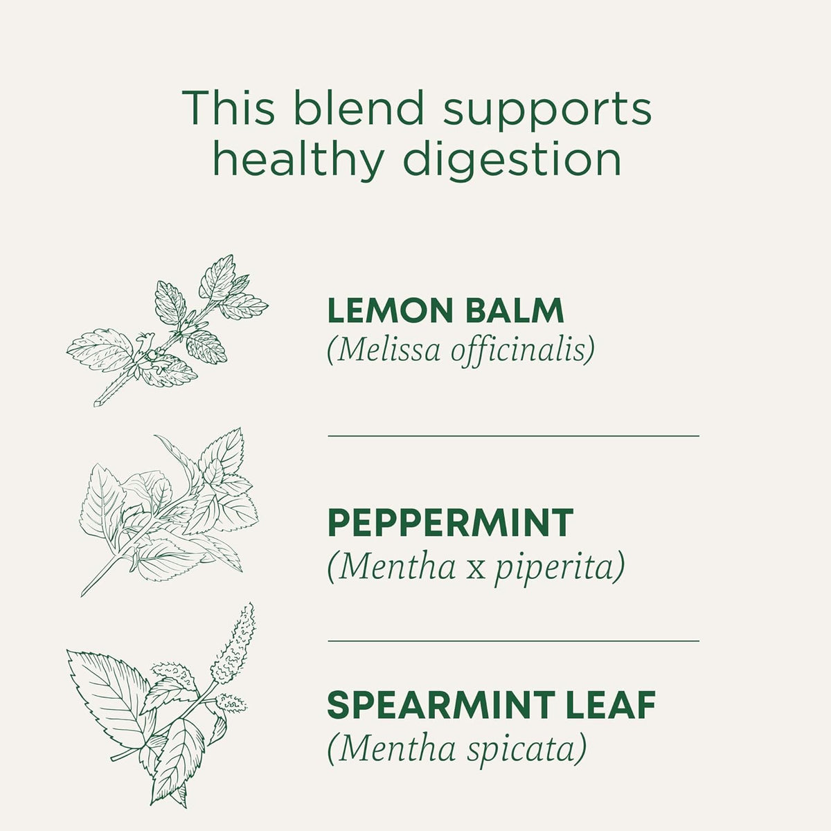 digestive-support probiotic included in the blend