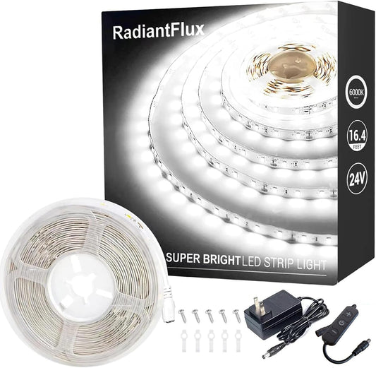 dimmable brightness up to 3840 lumens via included remote control