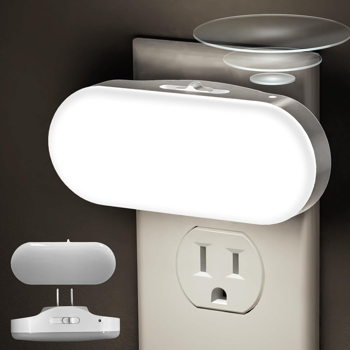 dimmable led output adjustable from 0lm to 100lm