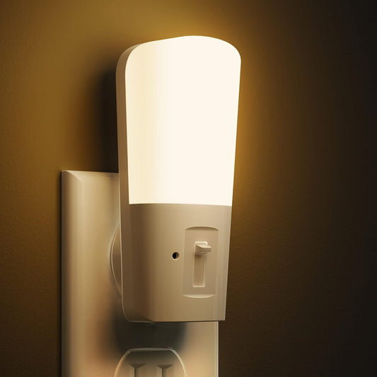 dimmable slide switch with 5–80 lumen brightness range