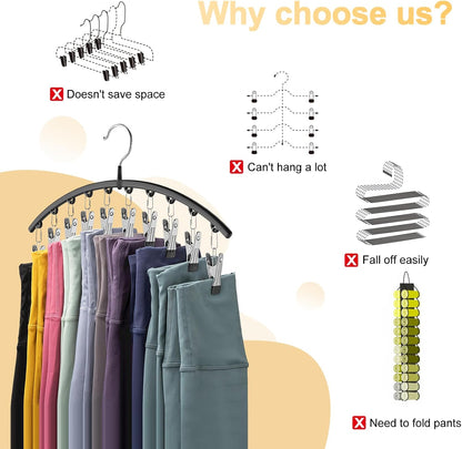 dipped-plastic protection and widened rubber-coated clip edges to prevent fabric marks